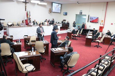 Vereadores aprovam oito propostas em 15ª Sessão Ordinária