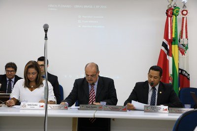 5ª sessão ordinária tem sete projetos em pauta