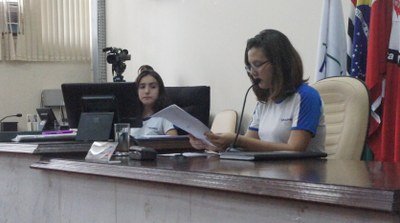 5° Sessão da Câmara Mirim aprova quatro projetos