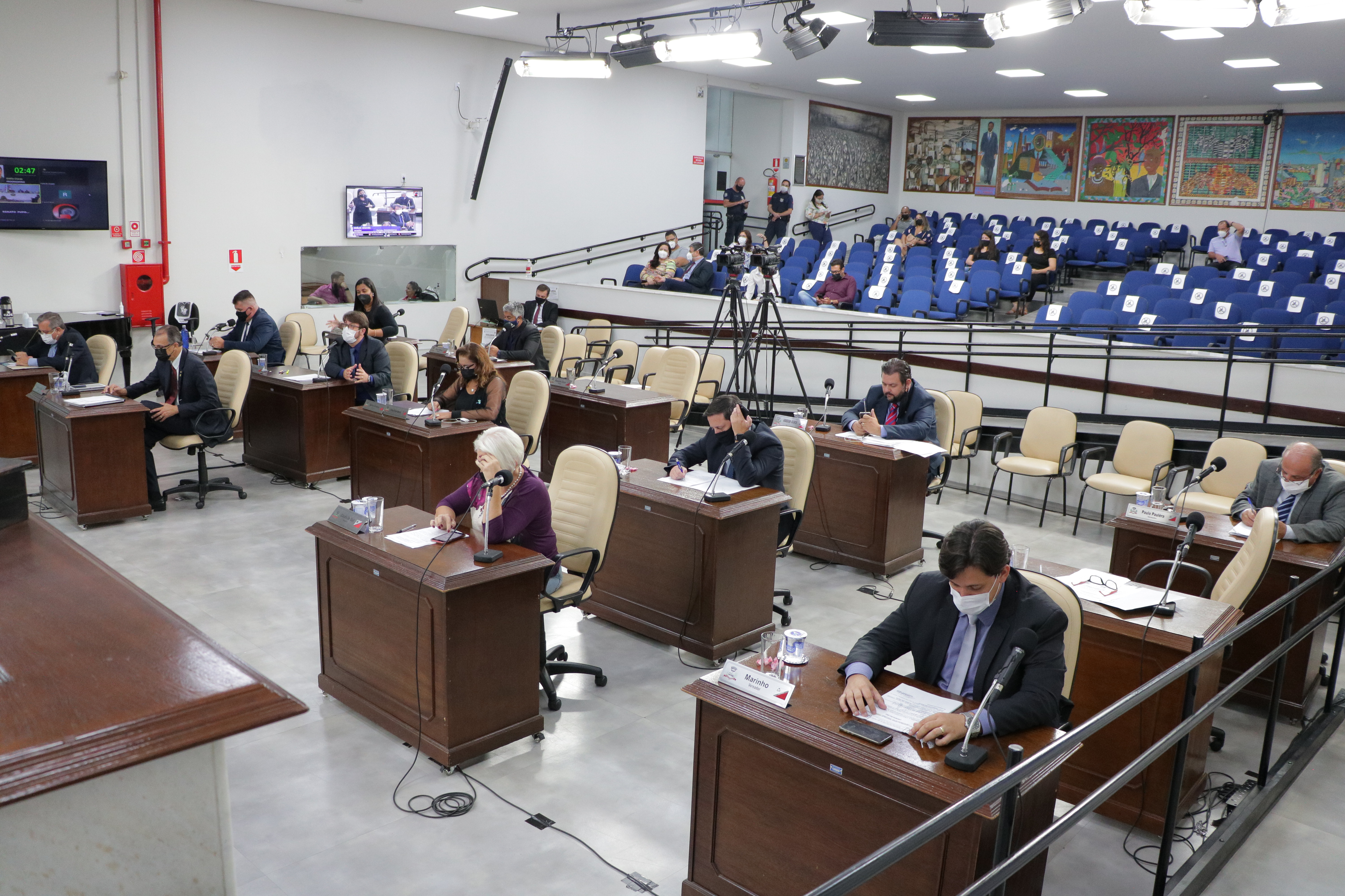 7ª e 8ª Sessões Ordinárias discutem dez projetos