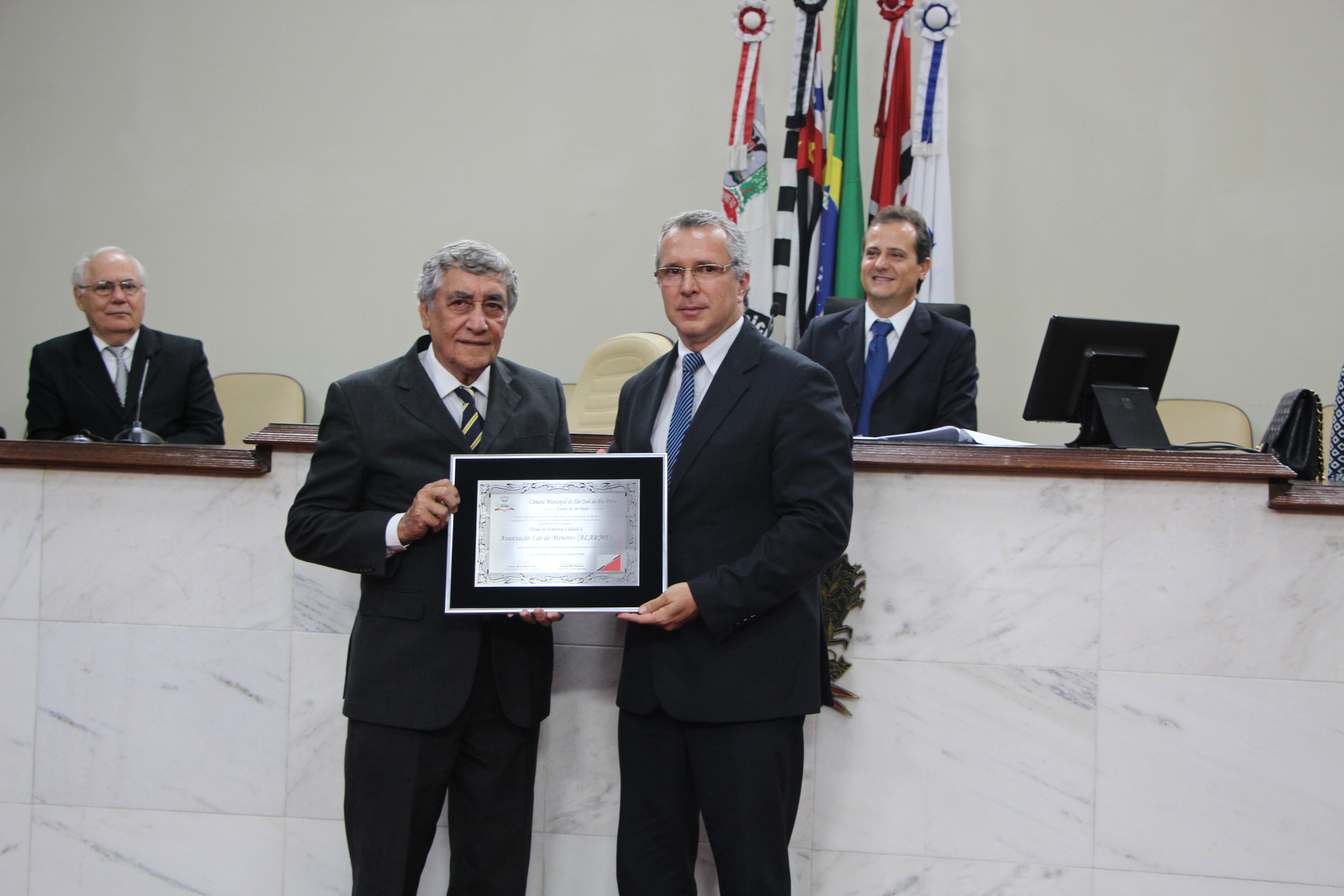 Alarme recebe Título de Empresa Cidadã