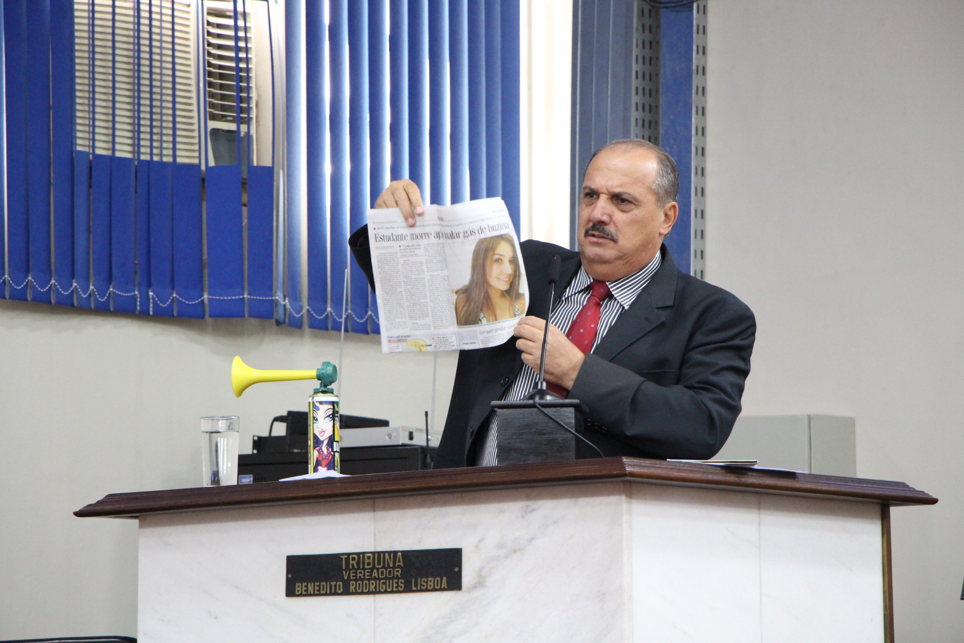 Aprovado projeto que proíbe fabricação, venda e uso de buzina a gás