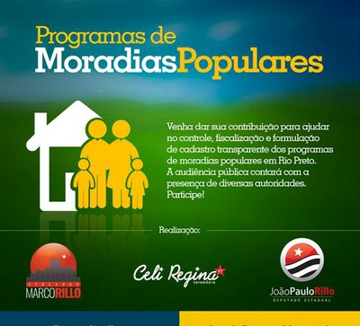 Audiência Pública discute moradias populares