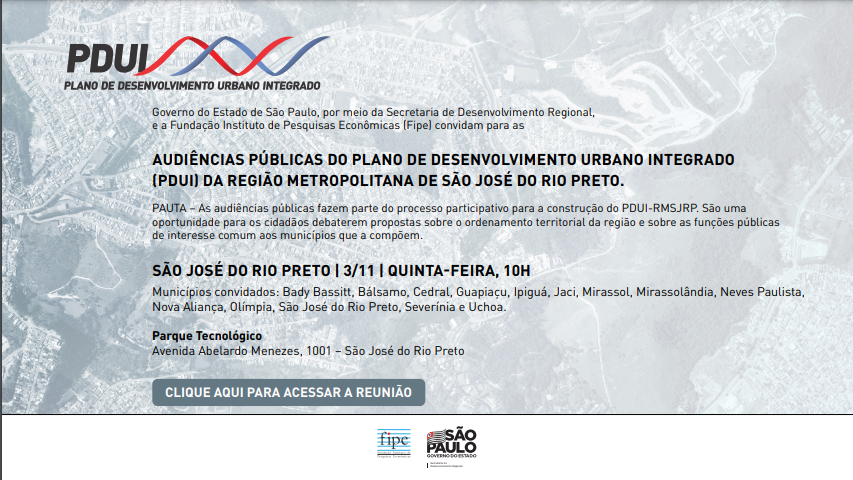 Audiências debatem plano de desenvolvimento integrado da região