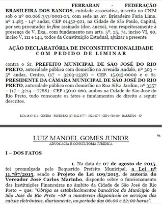 TJ concede liminar contra lei que obriga caixa eletrônico até as 22 horas