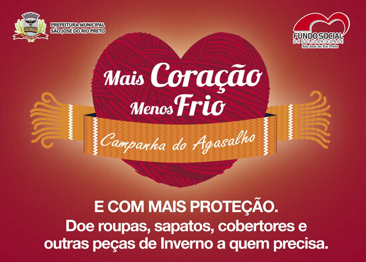 Câmara apoia a Campanha do Agasalho 2021