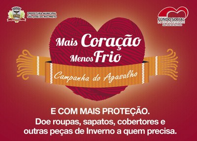 Câmara apoia a Campanha do Agasalho 2021