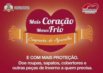 Câmara apoia a Campanha do Agasalho 2021