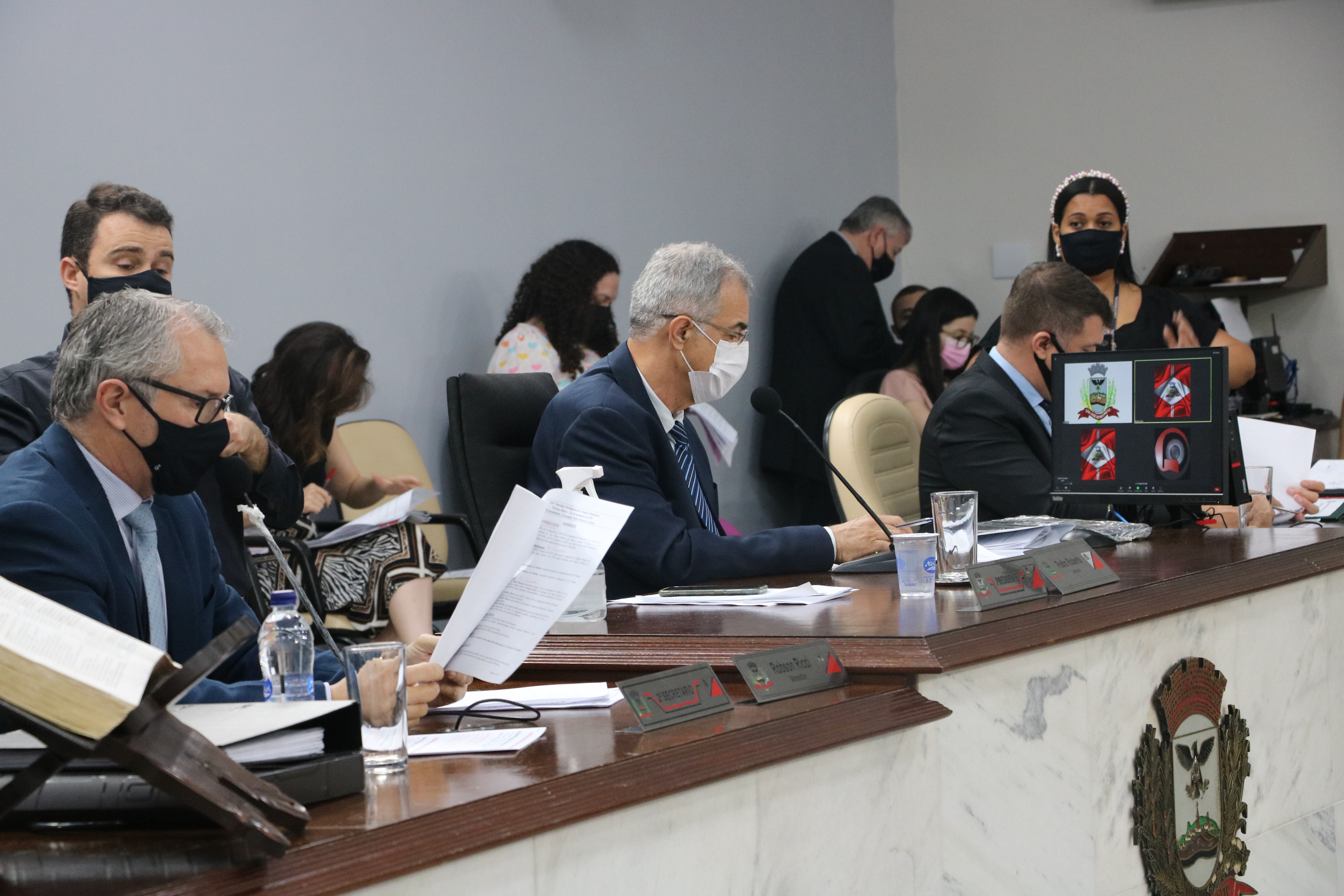 Câmara aprova cinco projetos durante 35ª sessão ordinária