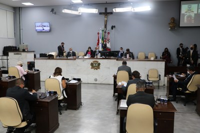 Câmara aprova cinco projetos durante a 3ª sessão de 2021