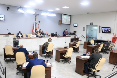 Câmara aprova nove propostas na 44ª sessão ordinária