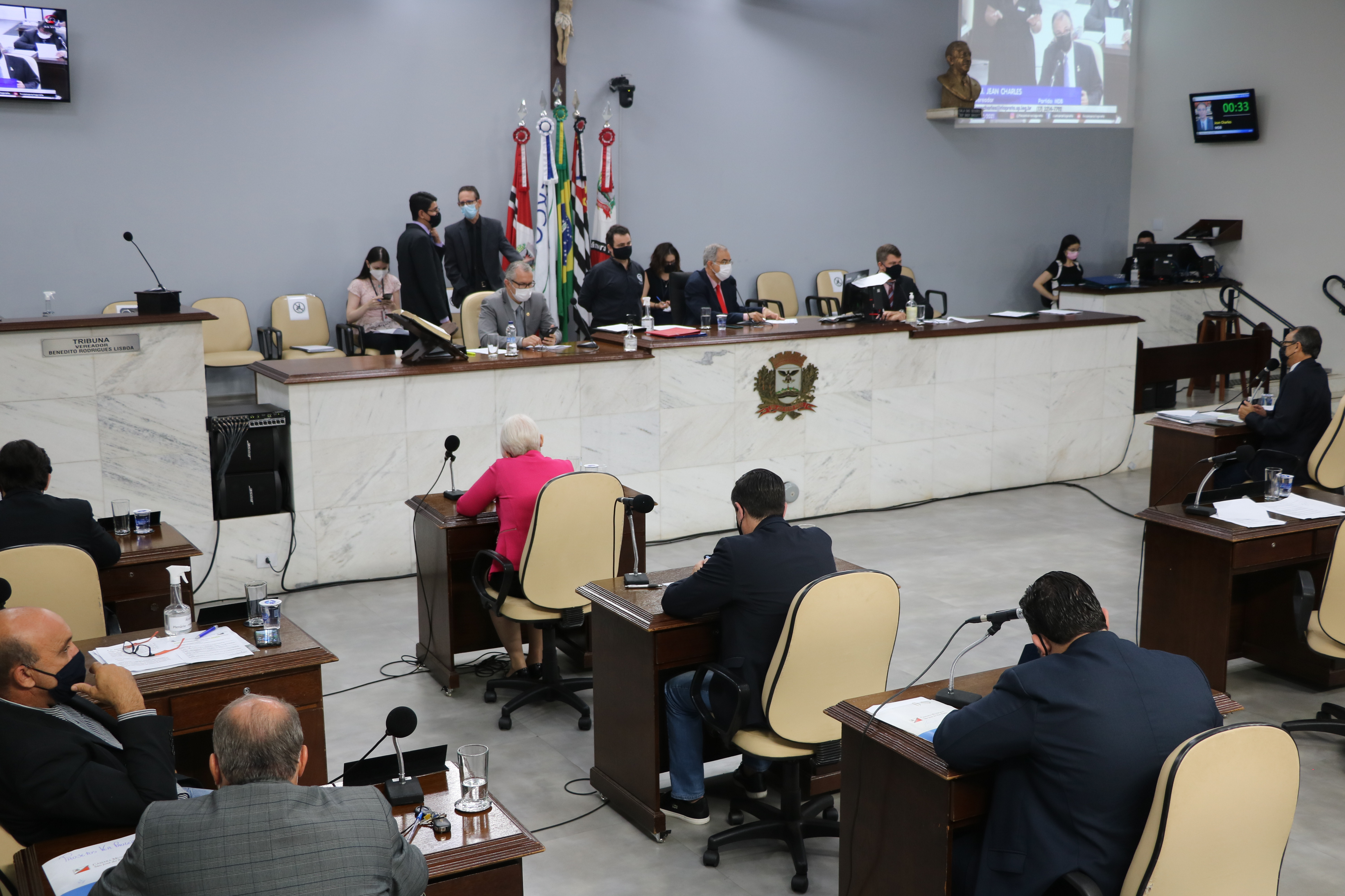 Câmara aprova seis propostas durante a 40ª sessão
