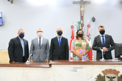 Câmara de Rio Preto realiza posse de vereadores, prefeito e vice