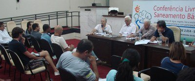 Câmara é sede de Conferência Livre de Saneamento Básico