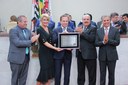 Câmara faz homenagem a João Doria