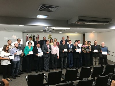 Câmara fica em 3º lugar no prêmio Boas Práticas Legislativas