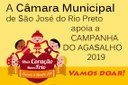 Câmara incentiva a doação de roupas de frio