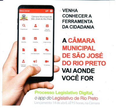 Câmara lança aplicativo que garante transparência e participação popular