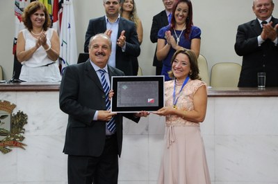 Câmara presta homenagem a Maria Aparecida da Silva