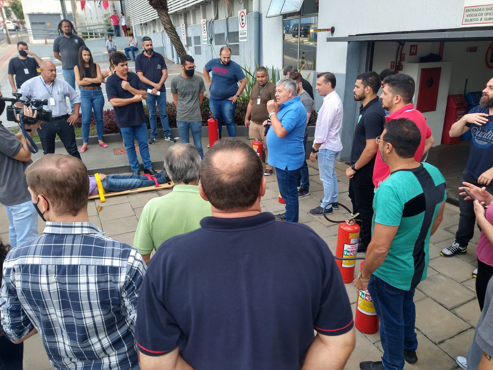 Câmara promove treinamento e cria Brigada de Emergência
