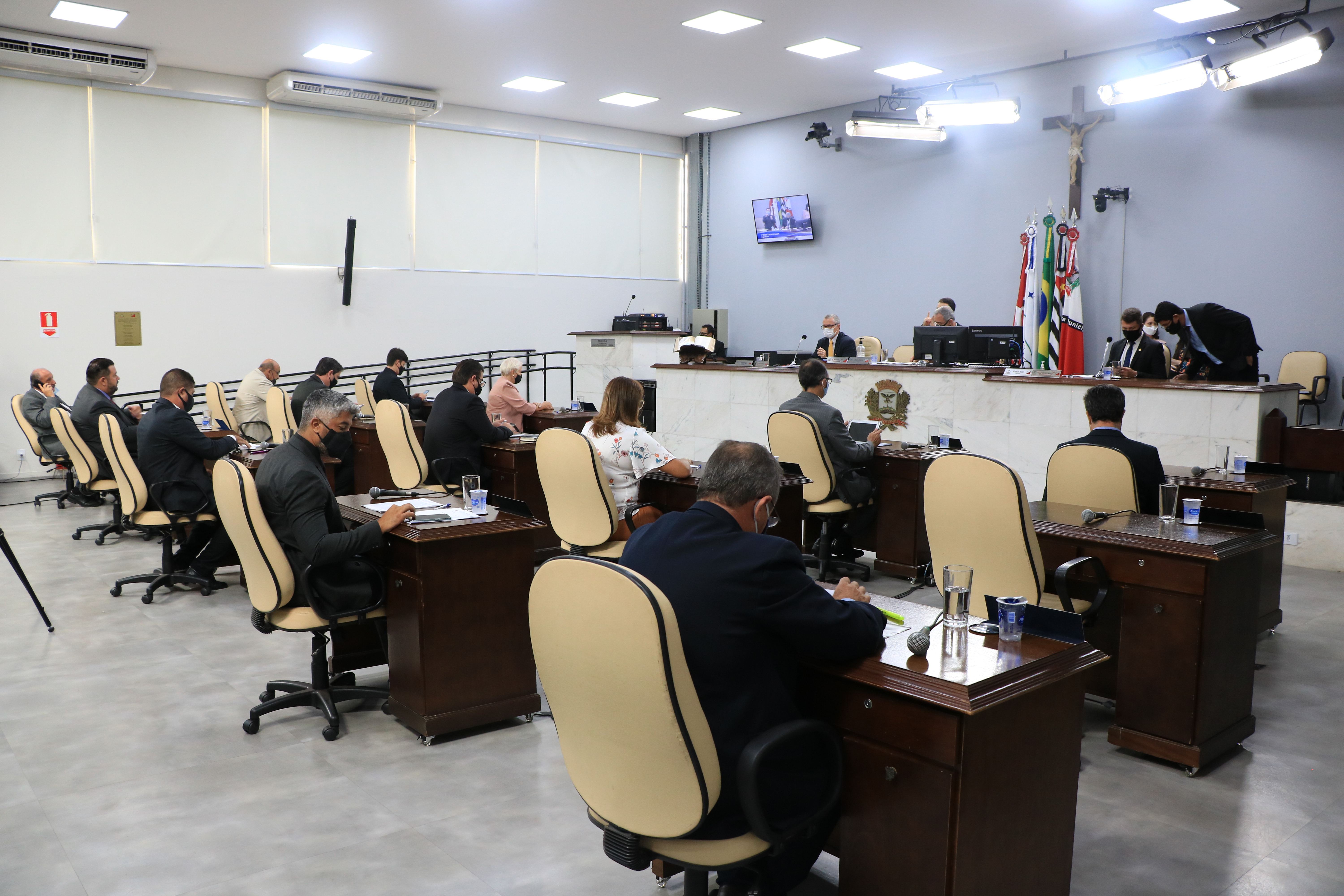 Câmara realiza 1ª sessão extraordinária de 2021