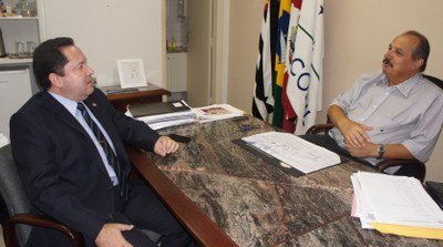 Câmara recebe deputado estadual Alexandre