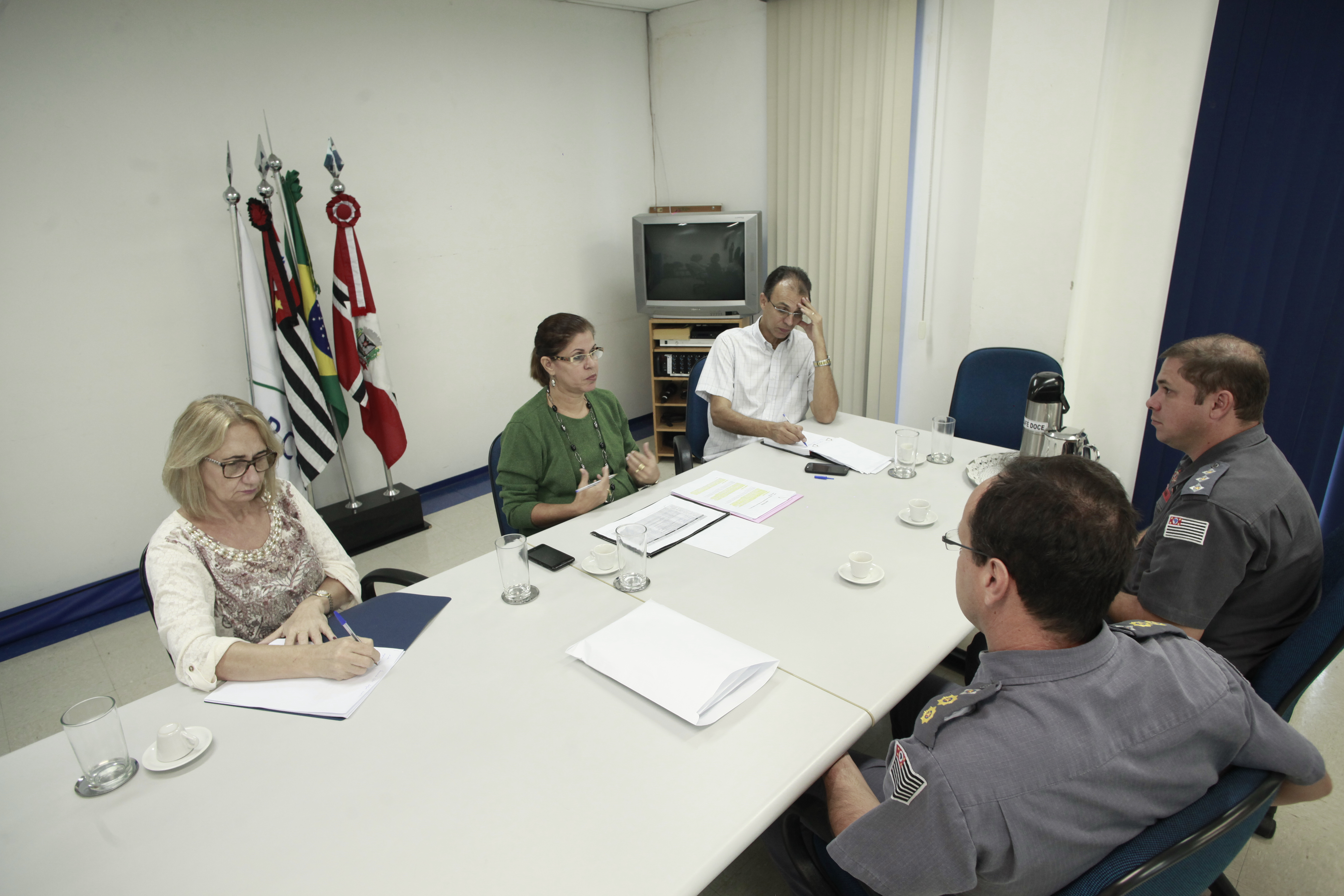CEV faz reunião com Corpo de Bombeiros