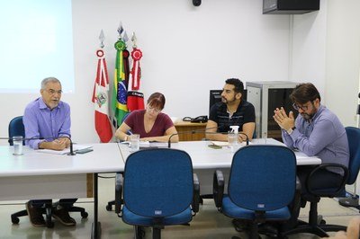 Vereadores e profissionais da Secretaria de Meio Ambiente participaram de reunião no dia 13 de fevereiro Comissão de Meio Ambiente se reúne com secretária Kátia Penteado