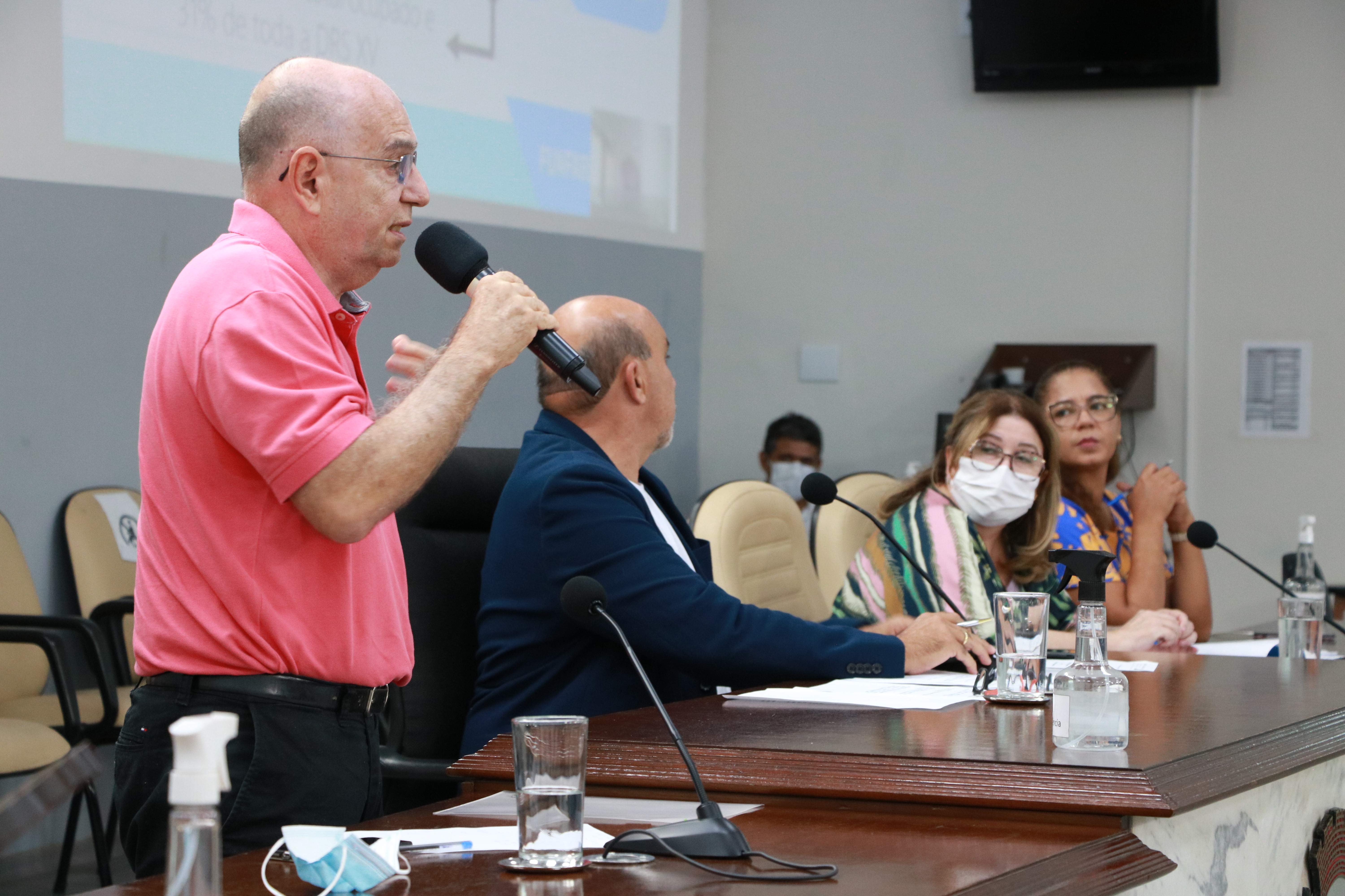 DRS e HB participam de reunião da Comissão de Saúde
