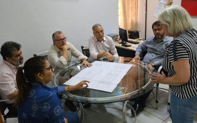 Comissão do Idoso e secretário da Saúde visitam Lar de Schmitt
