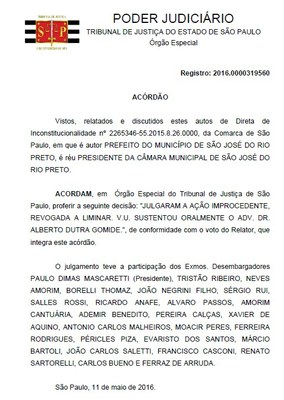 Confira a íntegra do acórdão que isentou moradores do Auferville de IPTU