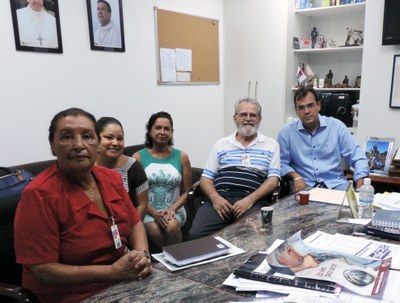 Coordenadores da Campanha da Fraternidade visitam Legislativo