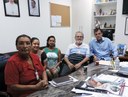 Coordenadores da Campanha da Fraternidade visitam Legislativo