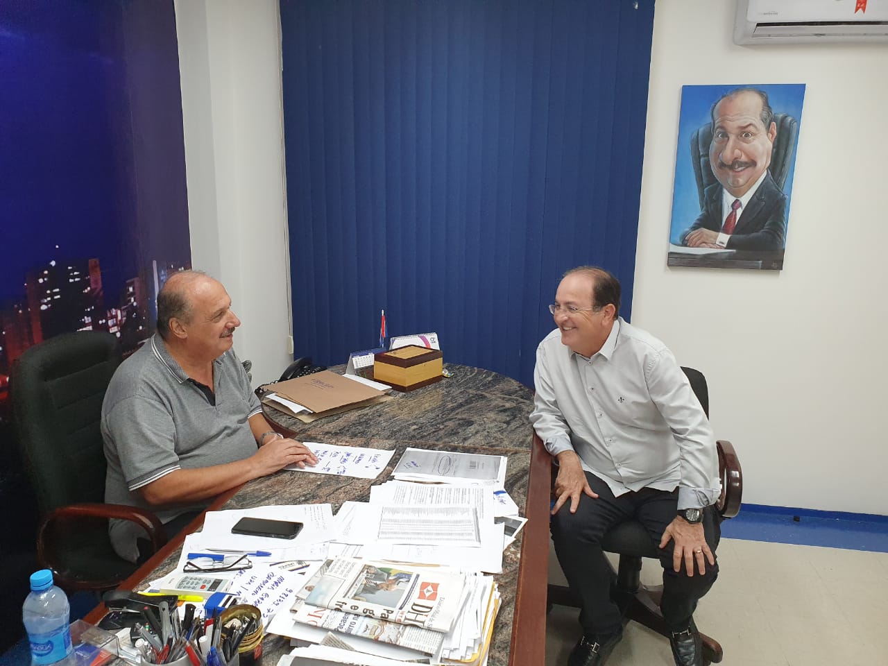 Deputado federal visita presidência da Câmara