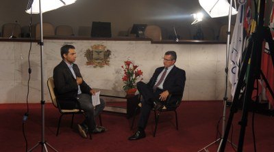Diretores visitam TV Câmara de Ribeirão Preto