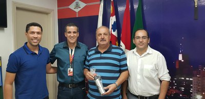 Diretoria da Anhanguera visita Câmara