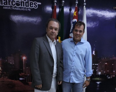 Eleuses Paiva visita a presidência