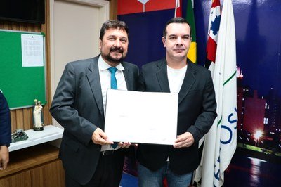 Etevaldo Tedeschi toma posse como vereador de Rio Preto
