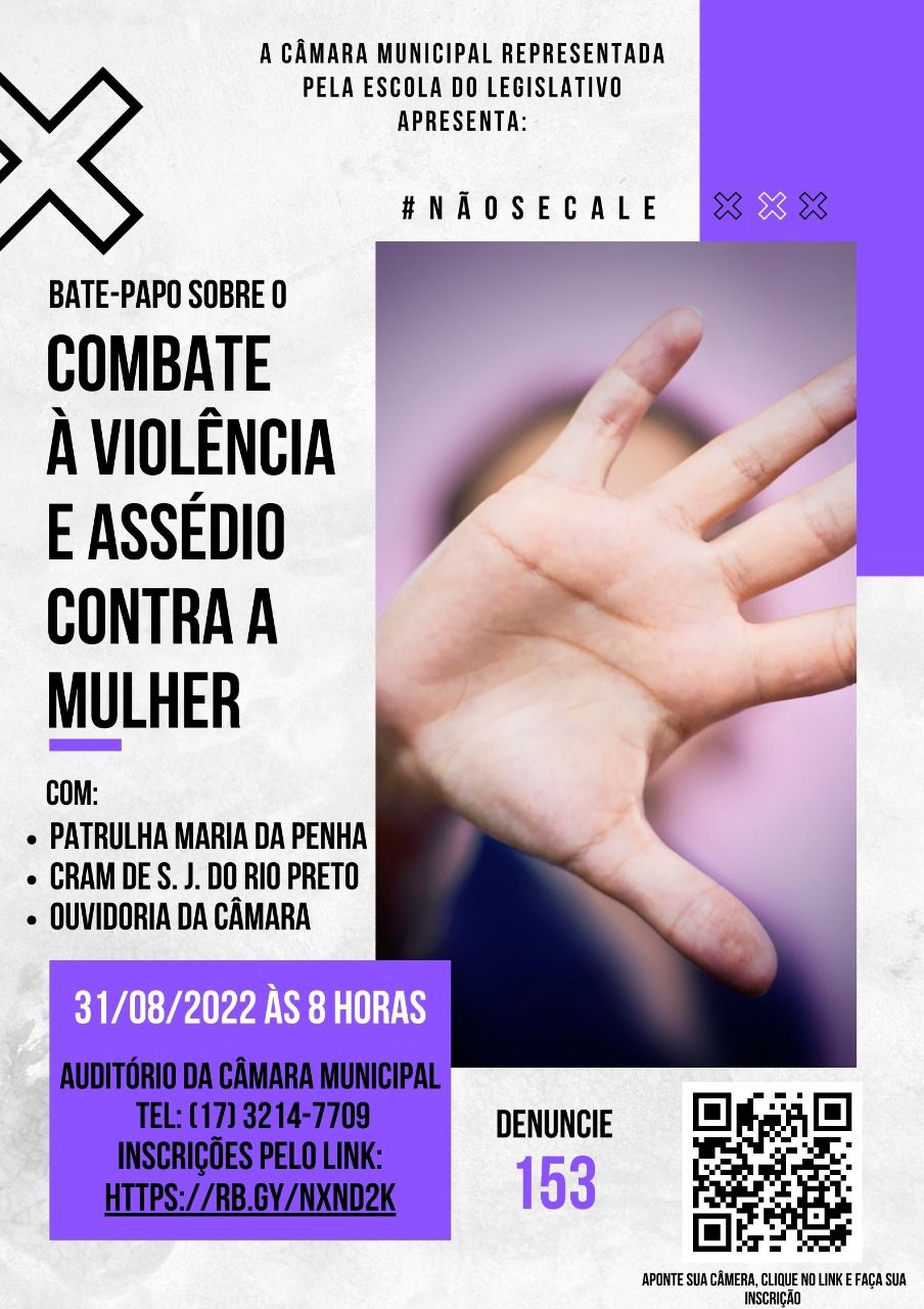 Evento aborda assédio e violência contra a mulher