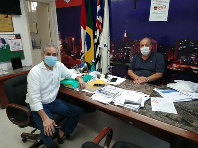 Ex-deputado faz visita à Câmara de Rio Preto