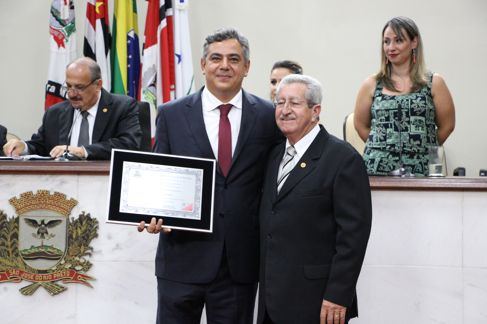 Fábio Gonzaga recebe Título de Cidadão Honorário Rio-pretense