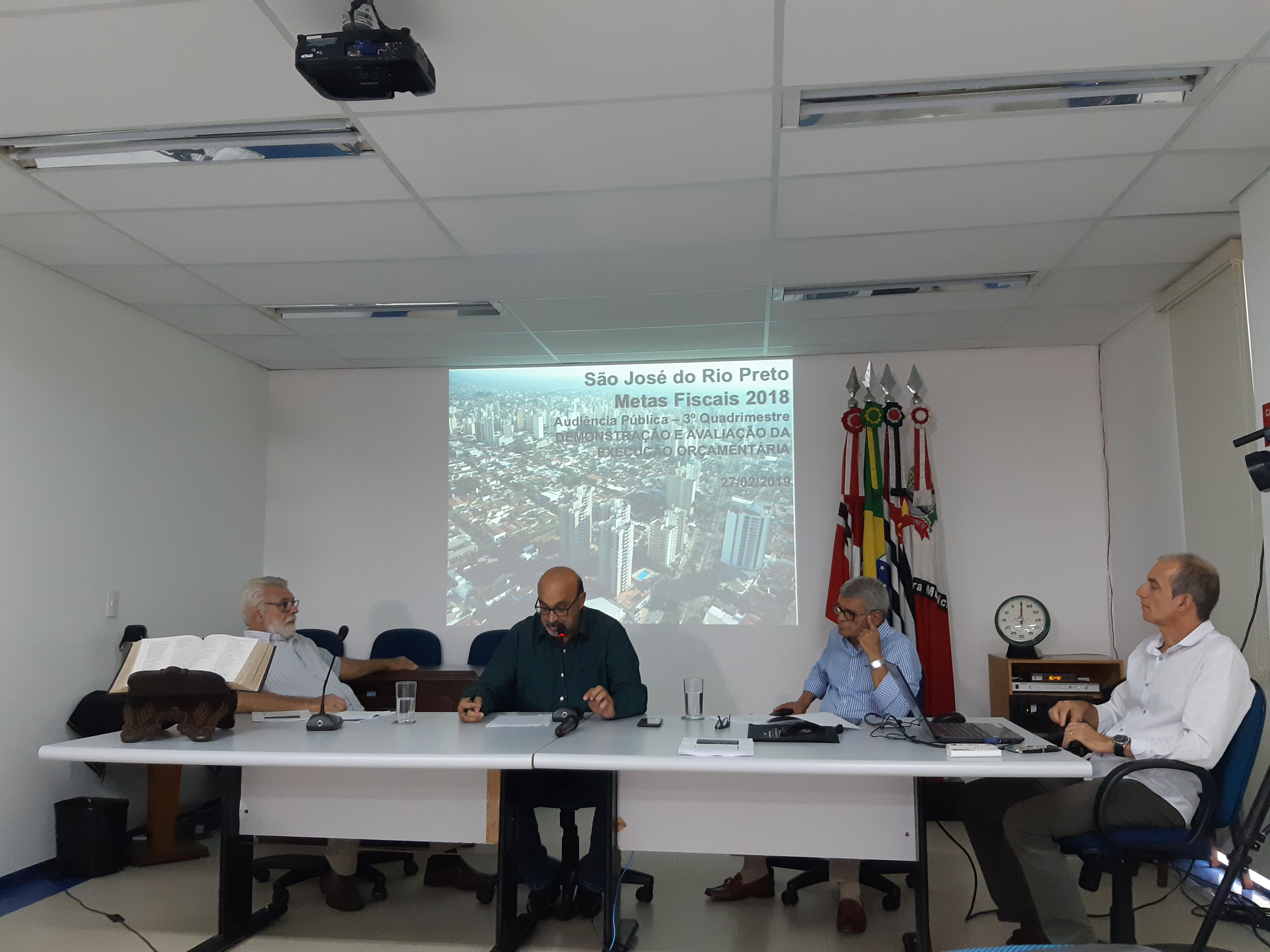 Fazenda apresenta execução orçamentária de 2018