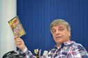 Filho de Mazzaropi faz visita à Câmara