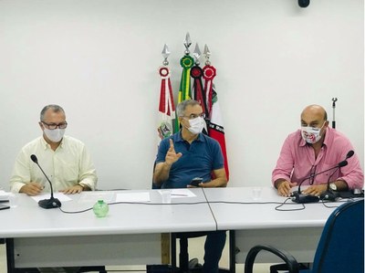 Frente Parlamentar Covid recebe secretário de Trânsito
