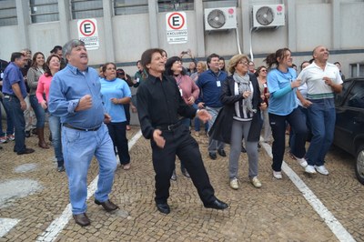 Funcionários participaram do Dia do Desafio