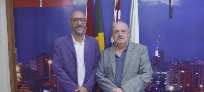 Gerente do Sesc de Rio Preto visita presidente da Câmara