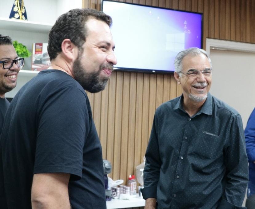 Boulos faz visita de cortesia ao presidente da Câmara