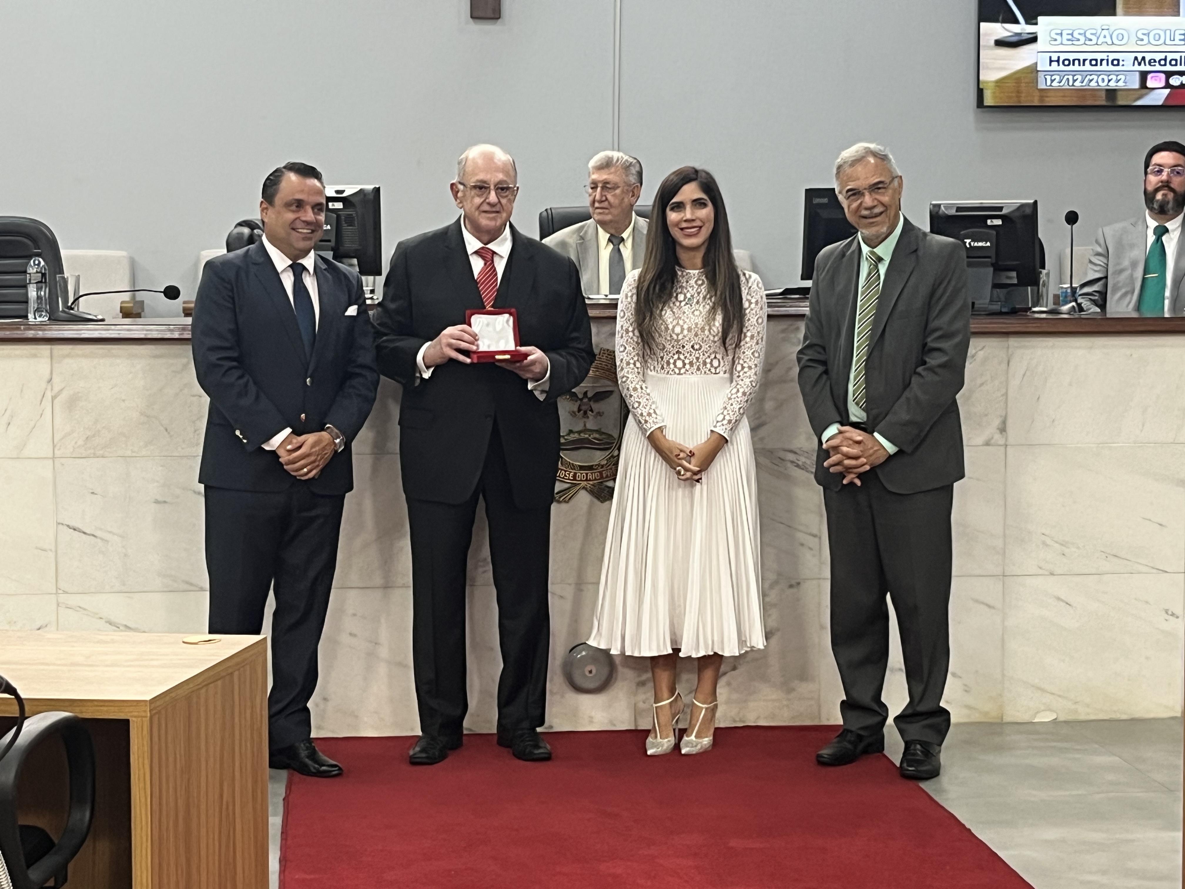 Halim Atique Júnior é homenageado na Câmara