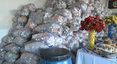 Instituto inaugura Eco Ponto para arrecadação de recicláveis