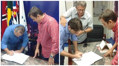 Jorge Menezes e Francisco Júnior assumem cadeiras na Câmara